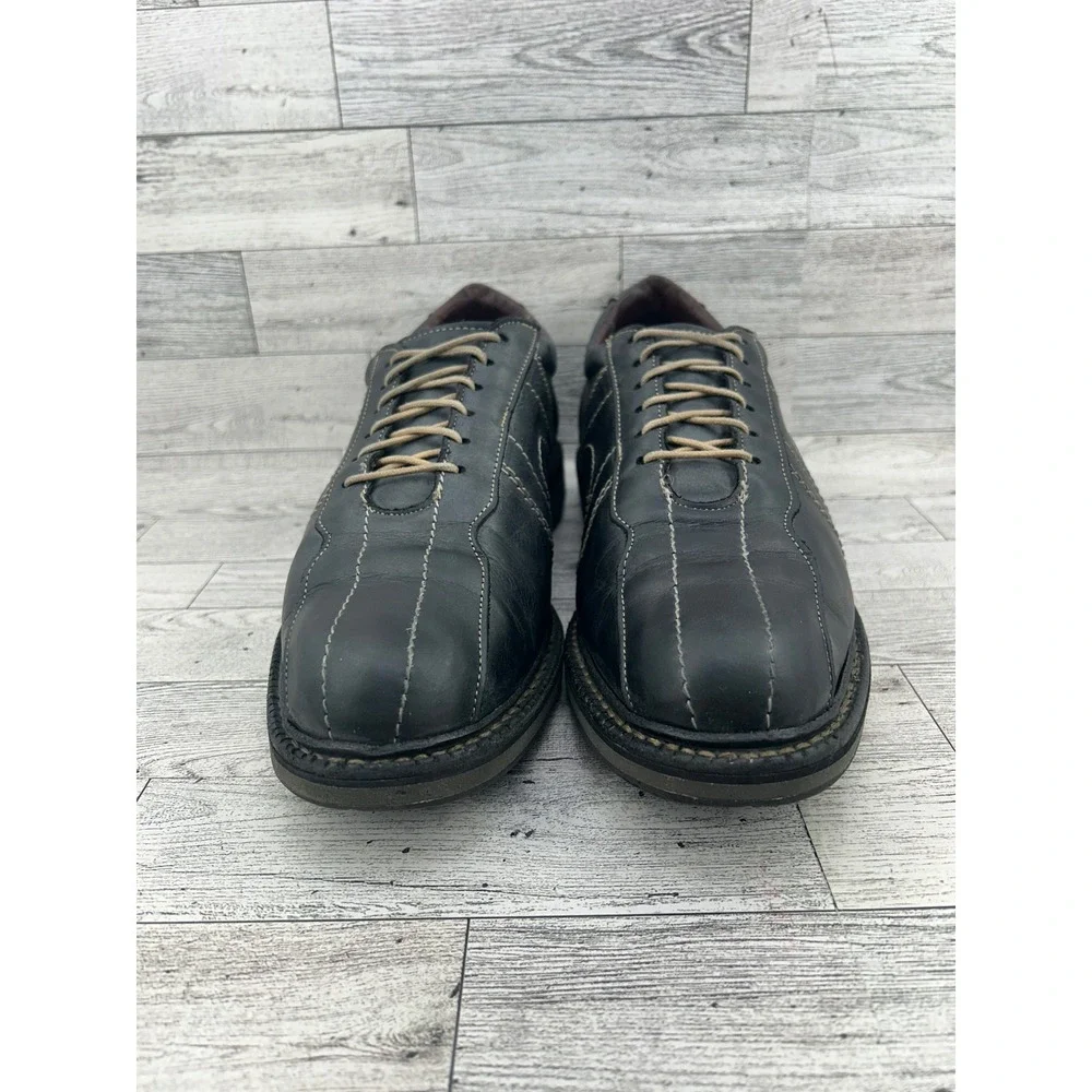 Allen Edmonds Mens Black Leather Lace Up Oxford Dress‎ Shoes Size 8.5 E 44203A